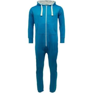 Turquoise Onesie - Huispak - Onesie mannen - Onesie Vrouwen - Maat L