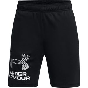 Under Armour UA Tech Logo Shorts Jongens Sportbroek - Zwart - Maat 128