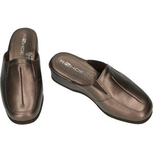 Rohde -Dames -  brons - pantoffels - maat 40.5
