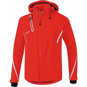 Erima Function Softshell Jas - Rood / Wit | Maat: S