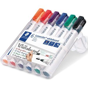 STAEDTLER Lumocolor whiteboard marker - Box 6 st