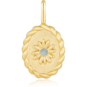 Ania Haie AH NC055-06G Pop Charms Dames Hanger - Sieraad - Zilver - Goudkleurig - 925 Zilver - 13 mm breed - 22 mm lang