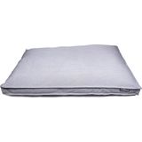 BOXBED ROYAL VELVET 90X65 LIGHT GREY