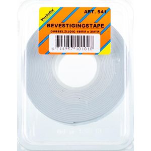 Verlofix Bevestigingstape Dubbelzijdig 19 Mm X 3 M Foam Wit