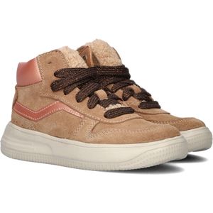 Ton & Ton Swann Hoge sneakers - Meisjes - Cognac - Maat 23