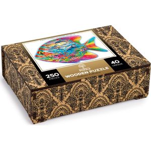 HOUTEN STAD Puzzel - Magische Vis