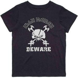 Iron Maiden - Beware Kinder T-shirt - Kids tm 12 jaar - Zwart