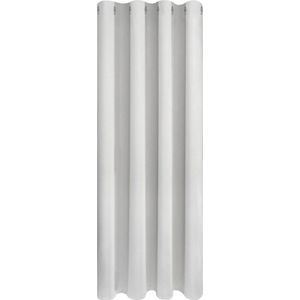 Verduisteringsgordijn, ondoorzichtig, gordijnen met ringen, thermogordijn, koudebescherming, warmtewerend gordijn, tweekleurige gordijnen, gordijn met inslagringen, raamgordijnen, woonkamer, slaapkamer, 140 x 245 cm, crème (1 stuks)