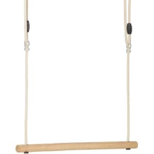DICE - houten trapeze – beige touw