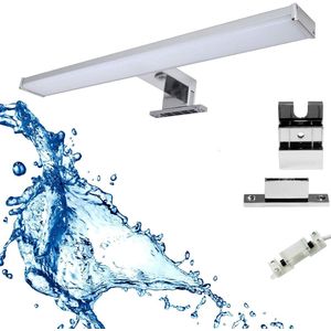 LED Spiegellamp - 40 cm - Neutraal wit - Aluminium