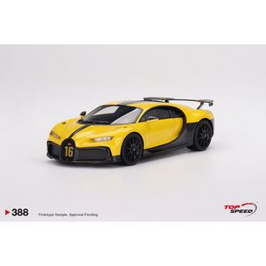 Bugatti Chiron Pur Sport (Yellow) TopSpeed 1:18