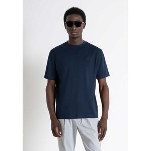 Antony Morato MMKS02390 Relaxed fit t-shirt blauw, XXL