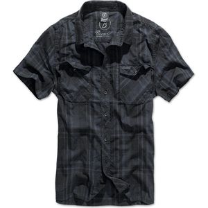 Heren - Mannen - Nieuw - Modern - Roadstar Shirt zwart/blauw