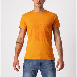 Castelli Casual T-Shirt Heren Oranje - 72 SCORPION TEE BURNT ORANGE-2XL