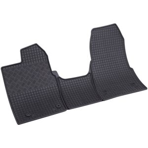 Rubber automatten geschikt voor Ford Tourneo Custom (2/3-zits handgeschakeld) (2018-2023)