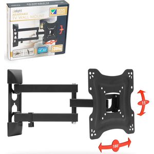 Delight TV Beugel Draaibaar en Kantelbaar - max. VESA 200x200 mm - Geschikt voor 15 - 42"" inch - Max. 30KG