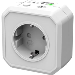 Afteltimer tijdschakelaar energiebesparend stopcontact - kachels koffiezetapparaten strijkijzer zero-watt-technologie - wit eenheidsmaat