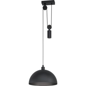 EGLO Winkworth - Hanglamp - E27 - Ø 38 cm - Zwart