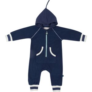 Ducksday - Fleece - onesie - kleuters - kinderen - unisex - Blauw