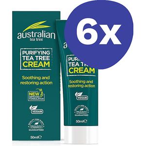 Australian Tea Tree Organic Antiseptische Creme (6x 50ml)