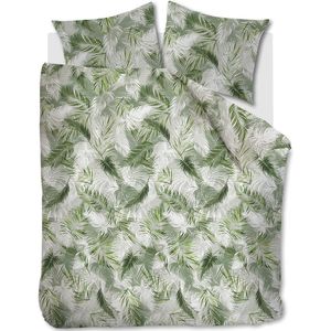 Beddinghouse Easy Breezy dekbedovertrek - Tweepersoons - 200x200/220 - Groen