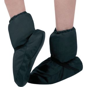 Dancer Dancewear® Warm up booties ballet | Warming up | Ballet en dans | Zwart | Maat 39/40