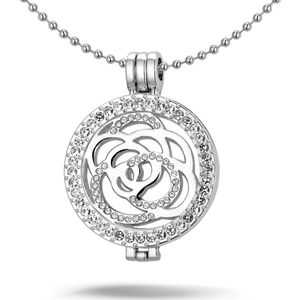 Montebello Ketting Alexalyn Z - 316L Staal - ∅35 mm – Coin - 3-delig - 80cm
