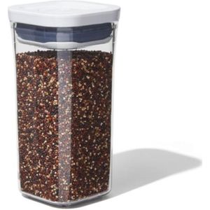 Inovra ® Luchtdichte en Stapelbare Opbergdoos voor Keukenorganisatie en Voedselversheid, 0,5 Liter Capaciteit