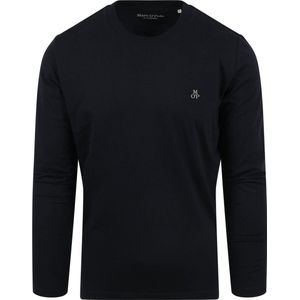Marc O'Polo - Long Sleeve T-Shirt Navy - Heren - Maat XL - Regular-fit