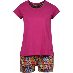 Woody pyjama meisjes - roze - 201-2-YPM-S/467 - maat 128