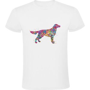 Golden Retriever Heren T-shirt | hond | dog | huisdier | dieren | dierendag | Wit