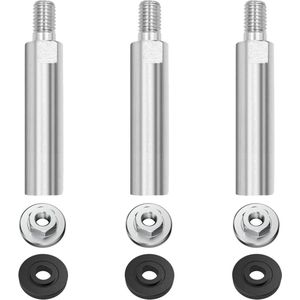 M10 haakse slijper verlenging - roestvrijstalen polijstmachineverlenging - 80 cm - afstandsstukken - model 100 .