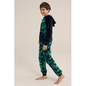 WE Fashion Jongens onesie met dessin