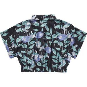 Mystic Lily Blouse - Turquoise