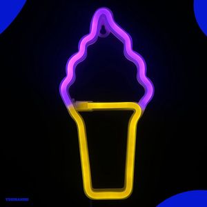 Neon Lamp - Softijsje - Incl. 3 Batterijen - Neon Verlichting - Neon Led Lamp - Neon Wandlamp