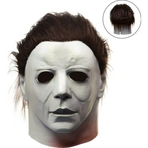 Livano Halloween Masker - Volwassenen - Enge Maskers - Horror Masker - Wit Hoofd