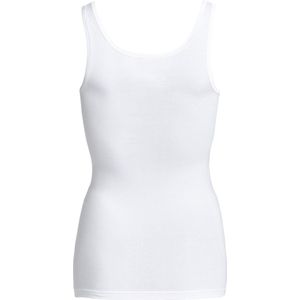 Dames hemd brede band Con-ta 95% katoen, 5% elasthan 2-pak wit 50 714/4660