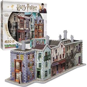 Dragon Alley - Wrebbit 3D Puzzel - Harry Potter - 450 Stukjes