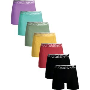 Muchachomalo Heren Boxershorts - 7 Pack - Maat L - 95% Katoen - Mannen Onderbroeken