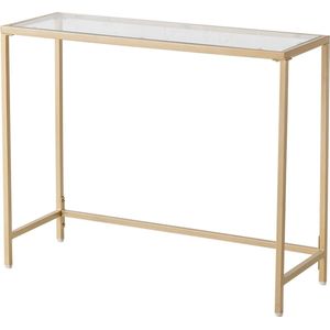 Gran Vida® - Luxe Console Tafel met Gouden Frame - Modern & Functioneel Design