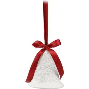 Goebel® - Fitz and Floyd | Kersthanger ""Kerstbel"" | Ornament, Porselein, 10cm