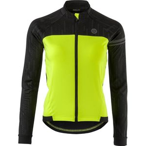 AGU HIVIS Thermo Fietsjack Essential Dames HIVIS - Zwart - XS - Reflecterend - Winddicht - Waterafstotend