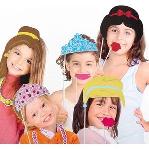 Princess Accessories For Funny Photos (pack Of 12)