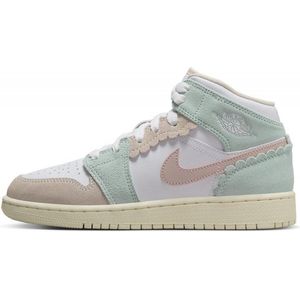 Nike Air Jordan 1 mid Pastel Pink/Green Maat 40