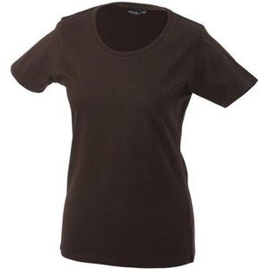 James and Nicholson Dames/dames Basic T-Shirt (Bruin)