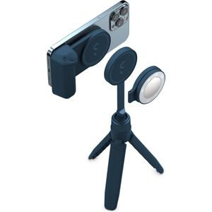 Shift Cam SnapGrip Creator Kit - smartphone accessoires - grip, tripod en ringlight - abyss blue