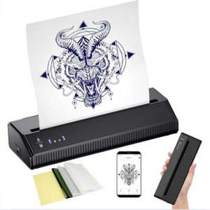 Tattoo Printer - Tattoo Stencil Printer Eenvoudig Te Gebruiken - Oefenhuiden Tattoo Voor Draadloos Printen - Multifunctionele Printer