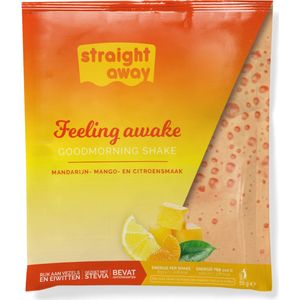 Straight away Hoogwaardige Volledige Complete Maaltijdvervanger -Ontbijt Maaltijdshake - Manderin Mango Lemon - 7 porties a 55gr - leuker, lekkerder en makkelijker afvallen!