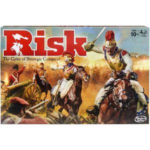 Hasbro Risk Bordspel - Engelse Versie | 2-5 spelers | Leeftijd 10+ | Strategie Spel