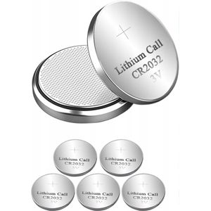 1 Stuk CR2032 Batterij - 3V Knoopcel batterij - Platte batterij - 3V CR2032 Lithium -